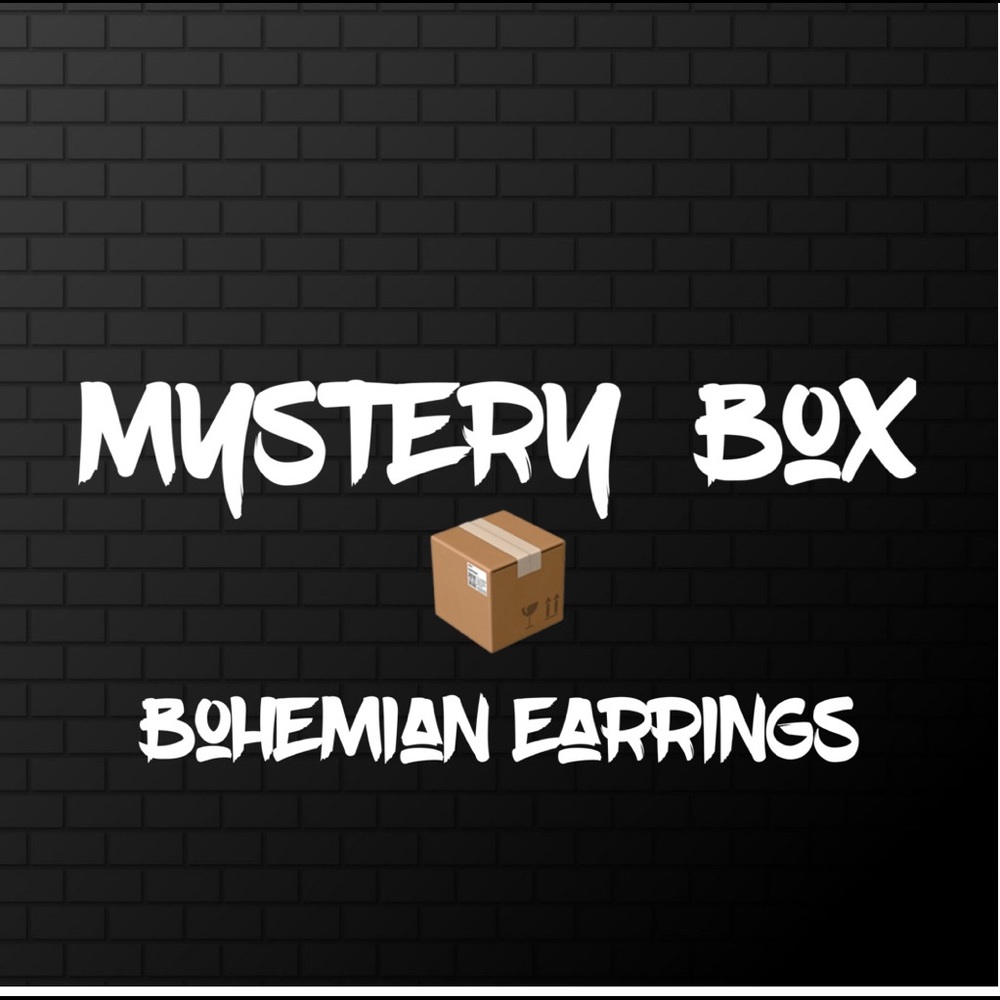 Mystery Box Bohemian Style Earrings Brand New